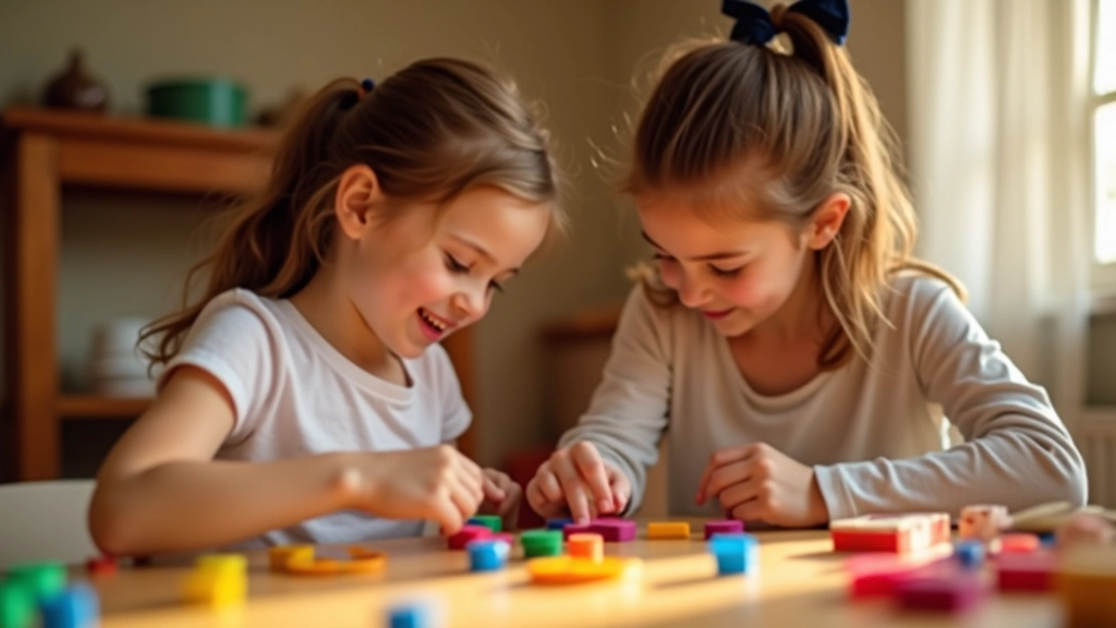 Mãe e filho pequeno em atividade manual educativa na cozinha